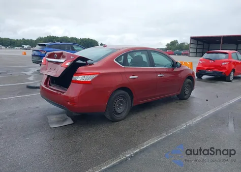 2015 Nissan Sentra Fe+ S/S/Sl/Sr/Sv from USA, damaged, VIN 3N1AB7AP8FY253040